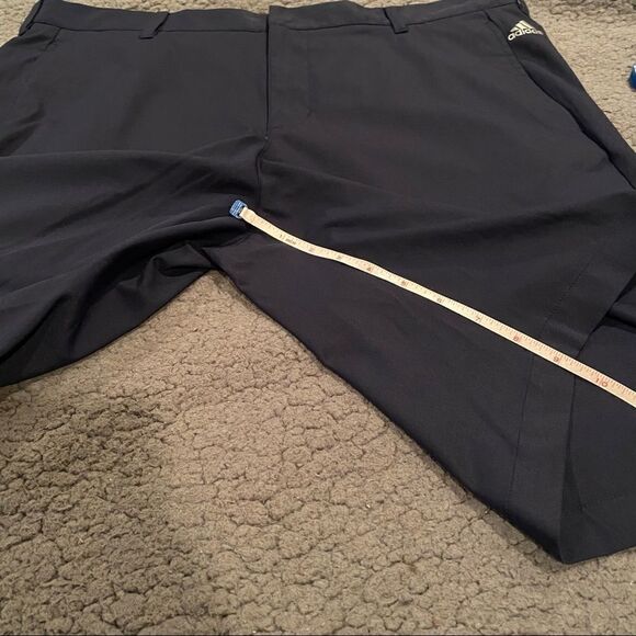 Adidas Navy Golf Shorts - Picture 11 of 12